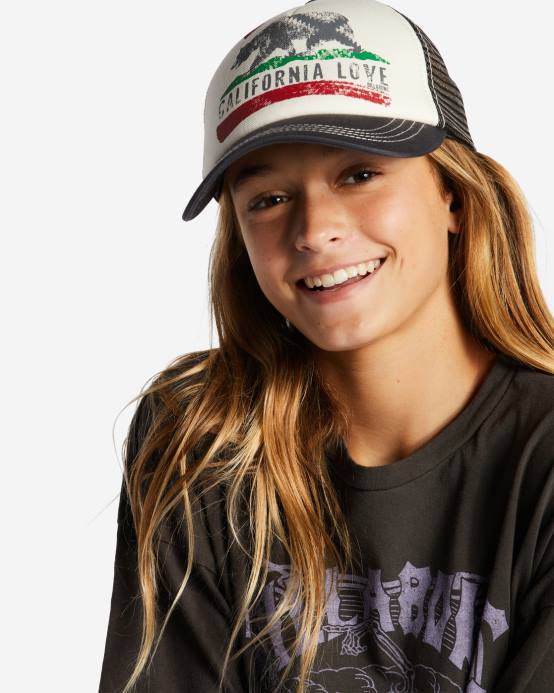 chicas carbonizarse Billabong gorra de camionero pitstop jr 04LD2598
