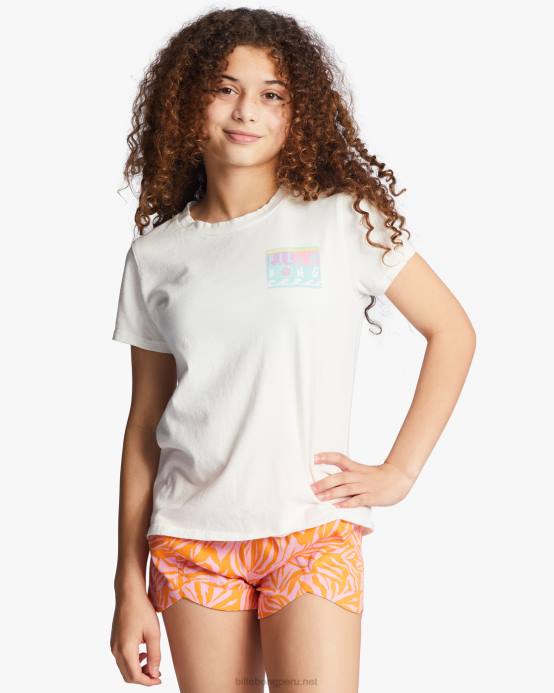 chicas cristal de sal Billabong 4-16 enjoy the view camiseta extragrande 04LD2694
