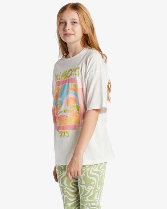 chicas cristal de sal Billabong camiseta bajo las palmeras 04LD2623