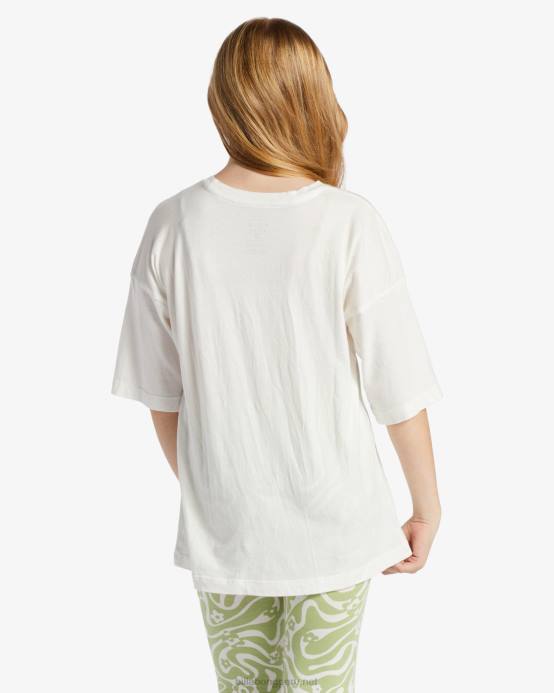 chicas cristal de sal Billabong camiseta bajo las palmeras 04LD2623