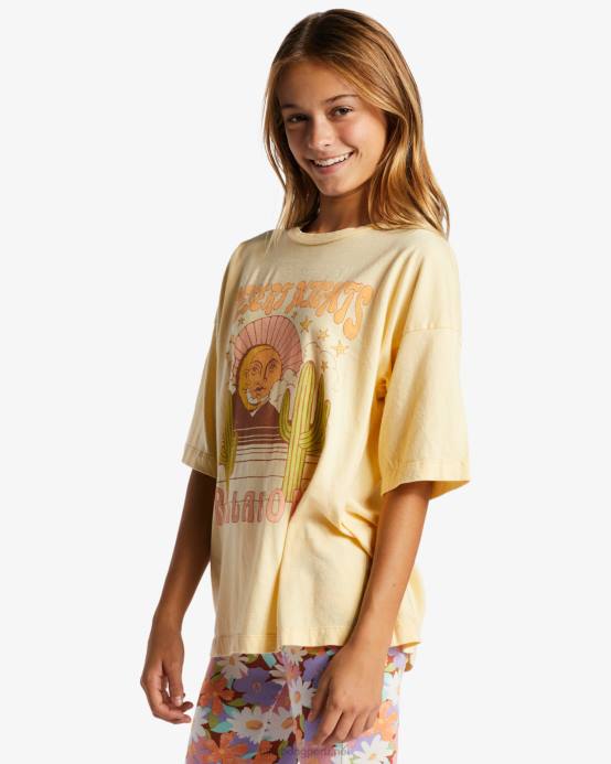 chicas suero de la leche Billabong camiseta noches del desierto 04LD2642