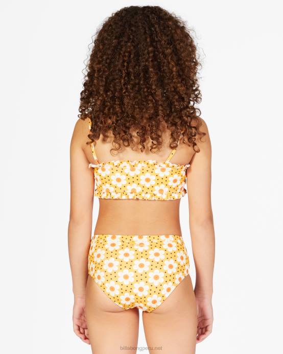 chicas multi Billabong no puedo esperar conjunto de bikini bandeau 04LD2780