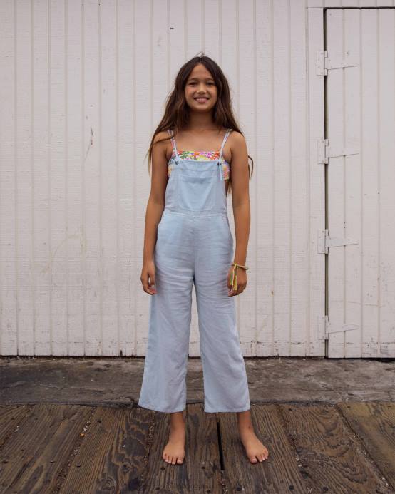 chicas cambray ligero Billabong overoles jr de longitudes salvajes 04LD2678