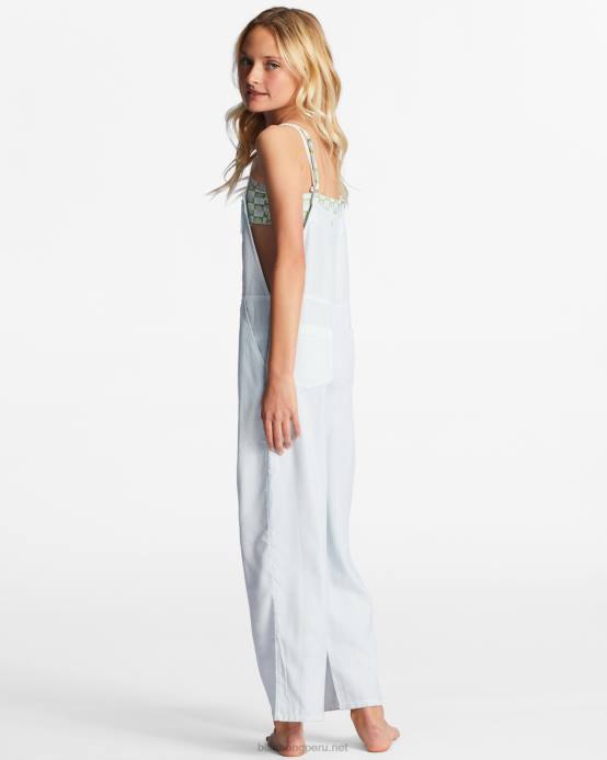 chicas cambray ligero Billabong overoles jr de longitudes salvajes 04LD2678