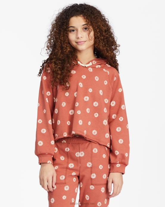 chicas chocolate dulce Billabong siempre con capucha 04LD2791