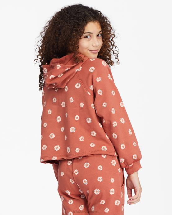 chicas chocolate dulce Billabong siempre con capucha 04LD2791