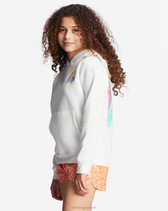 chicas cristal de sal Billabong 4-16 sudadera con capucha hola sol 04LD2696