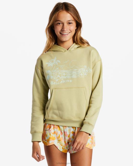 chicas sauce Billabong aloha diosa sudadera con capucha 04LD2643