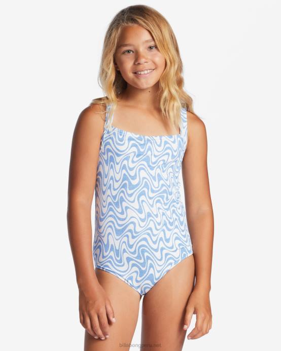chicas cielo de verano Billabong traje de baño de una pieza de daisy dreamz 04LD2612