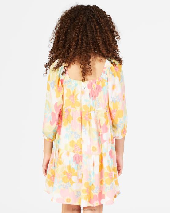 chicas suero de la leche Billabong vestido babydoll love crush 04LD2764