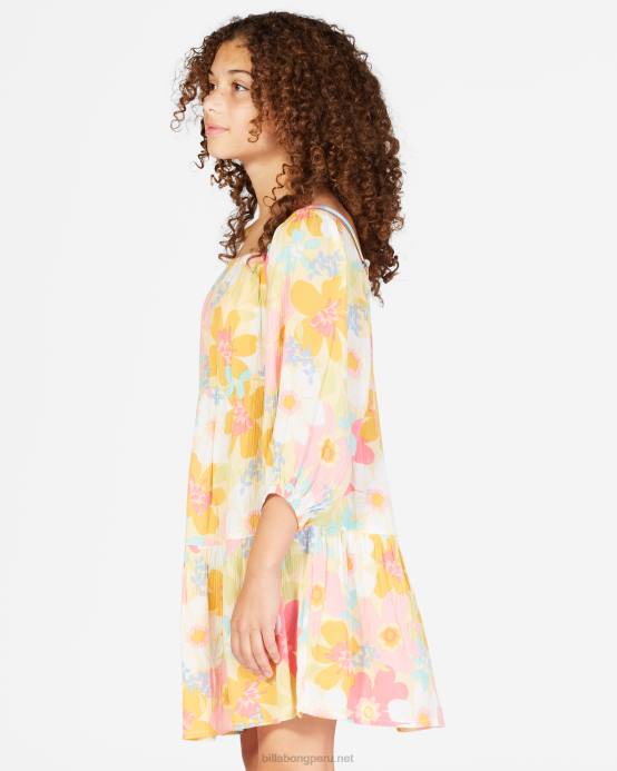 chicas suero de la leche Billabong vestido babydoll love crush 04LD2764