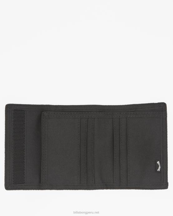 hombres verde neón Billabong cartera triple tribong lite 04LD858