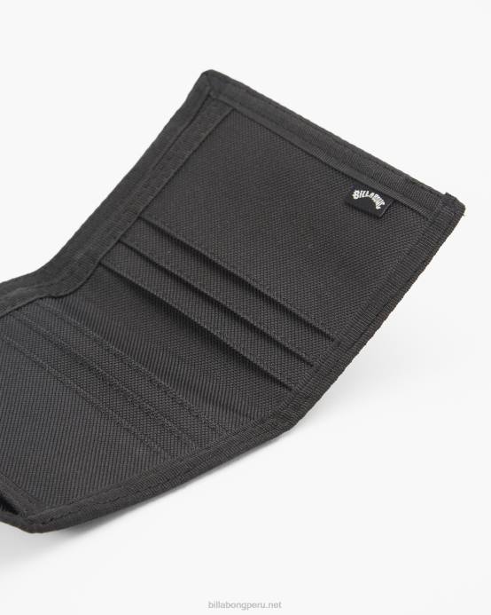 hombres verde neón Billabong cartera triple tribong lite 04LD858