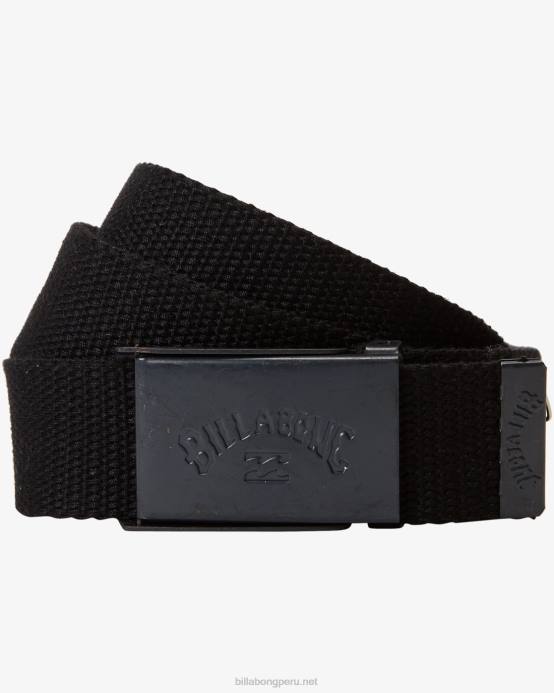 hombres sigilo Billabong cinturón dentado 04LD721