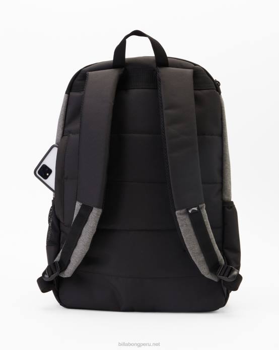 hombres brezo gris Billabong mochila de mando 04LD836