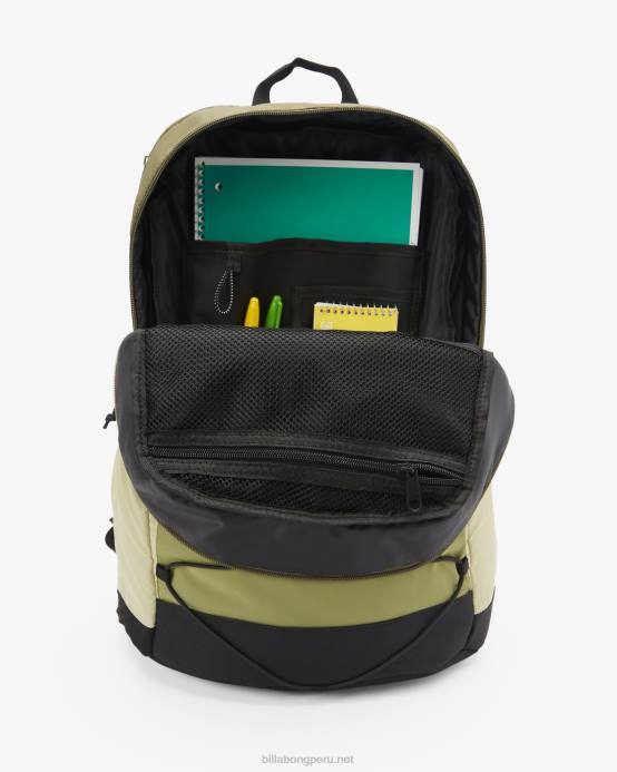 hombres militar Billabong paquete de día del eje 04LD674