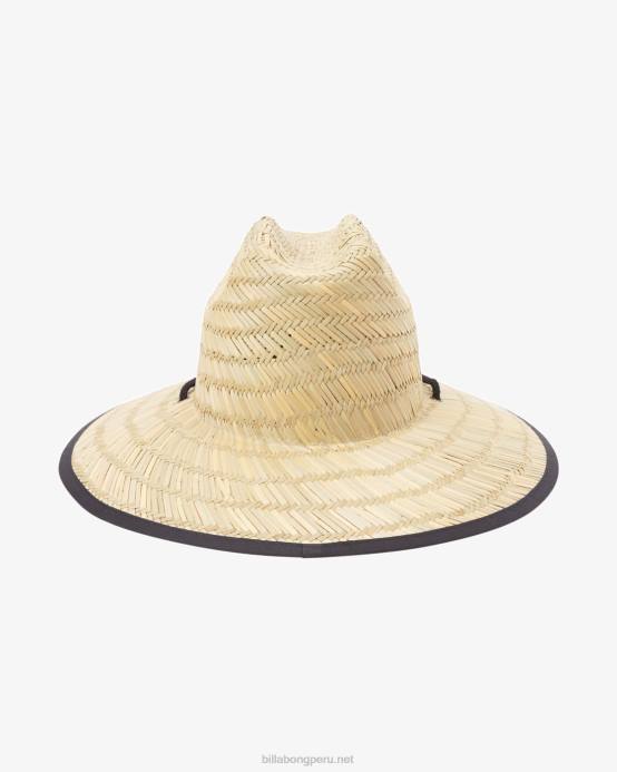 hombres camuflaje Billabong sombrero salvavidas de paja con estampado de mareas 04LD794