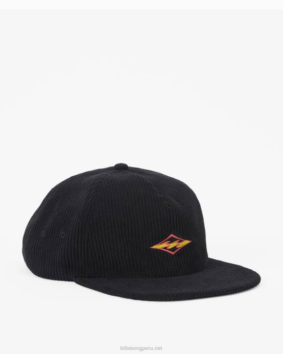hombres carbón Billabong gorra de béisbol de herencia 04LD671