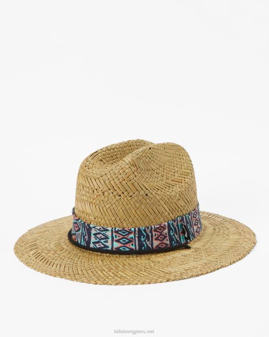 hombres menta Billabong sombrero salvavidas de paja mai tides 04LD774