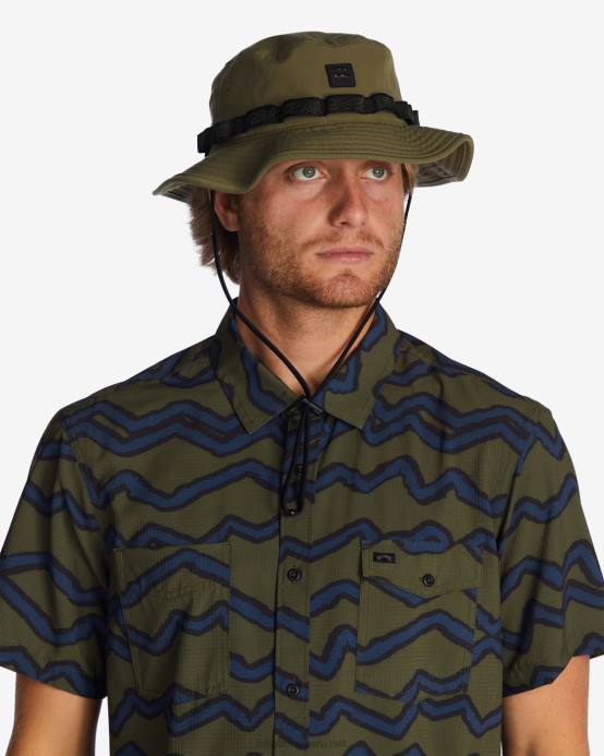 hombres militar Billabong sombrero boonie a/div 04LD834