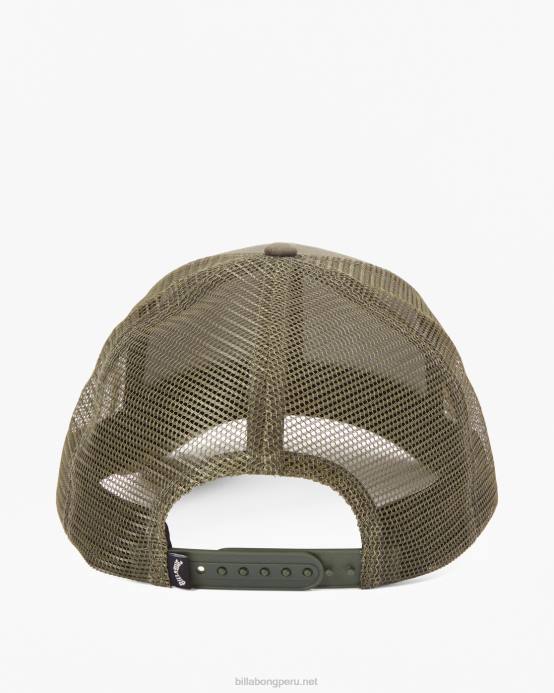 hombres militar Billabong sombrero de camionero con paredes 04LD853