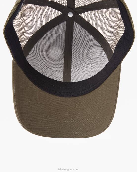 hombres militar Billabong sombrero de camionero con paredes 04LD853