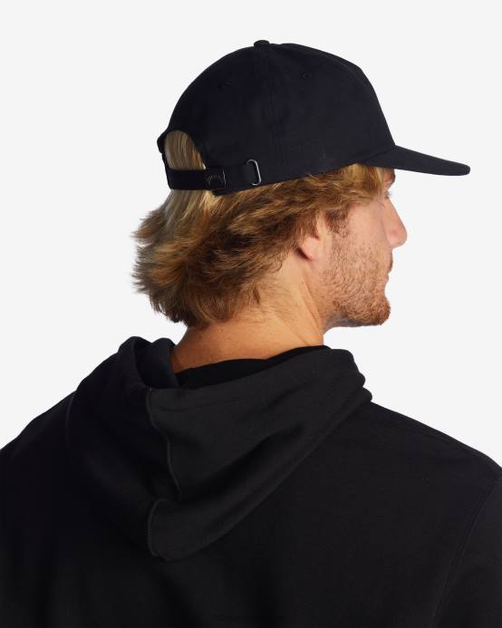 hombres negro Billabong gorra de beisbol de la salvacion de keith haring 04LD716