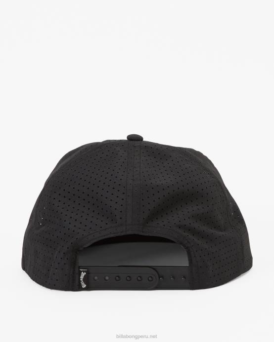 hombres negro Billabong sombrero de camionero gama 04LD685