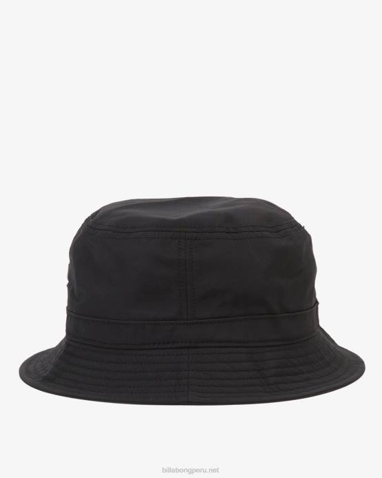 hombres negro Billabong sombrero de pescador embarcadero 04LD785