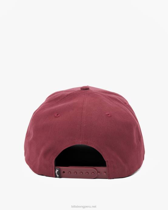 hombres puerto Billabong gorra snapback apilada 04LD860