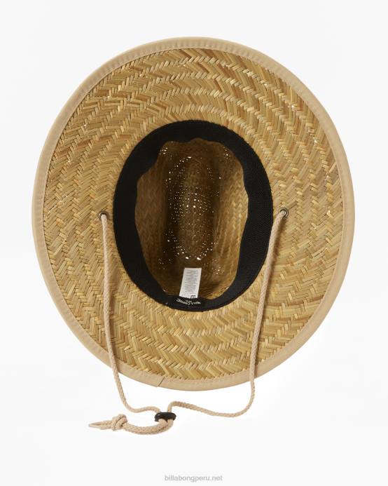 hombres superávit Billabong sombrero salvavidas de paja de mareas medias 04LD689