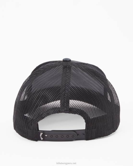 hombres verde neón Billabong sombrero de camionero apilado 04LD862