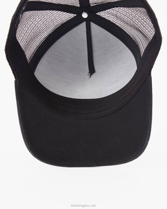 hombres verde neón Billabong sombrero de camionero apilado 04LD862