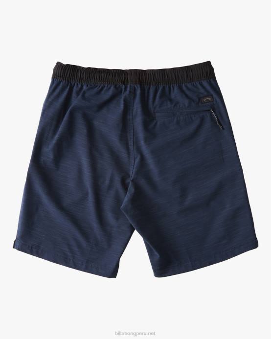 hombres Armada Billabong shorts sumergibles con cintura elástica crossfire 18'' 04LD280