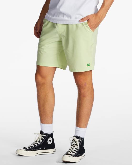 hombres agrios Billabong shorts sumergibles con cintura elástica crossfire 18'' 04LD639