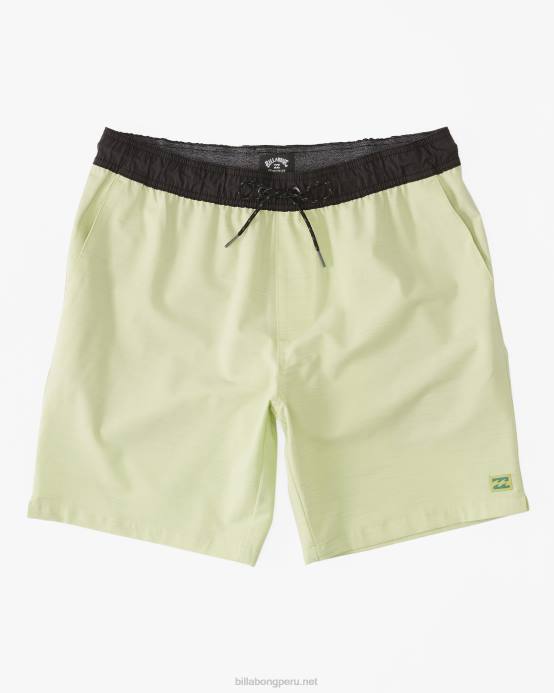 hombres agrios Billabong shorts sumergibles con cintura elástica crossfire 18'' 04LD639