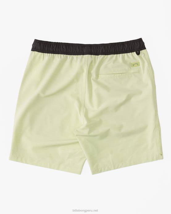 hombres agrios Billabong shorts sumergibles con cintura elástica crossfire 18'' 04LD639