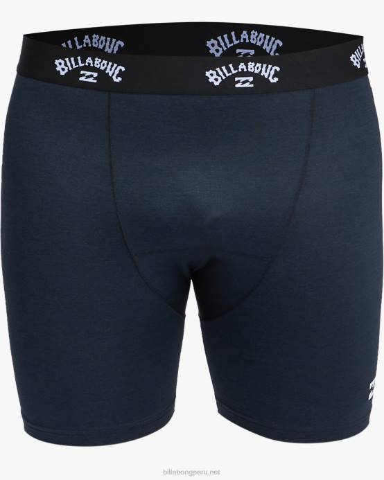 hombres brezo negro Billabong pantalones cortos de surf de compresión para todo el día 04LD373