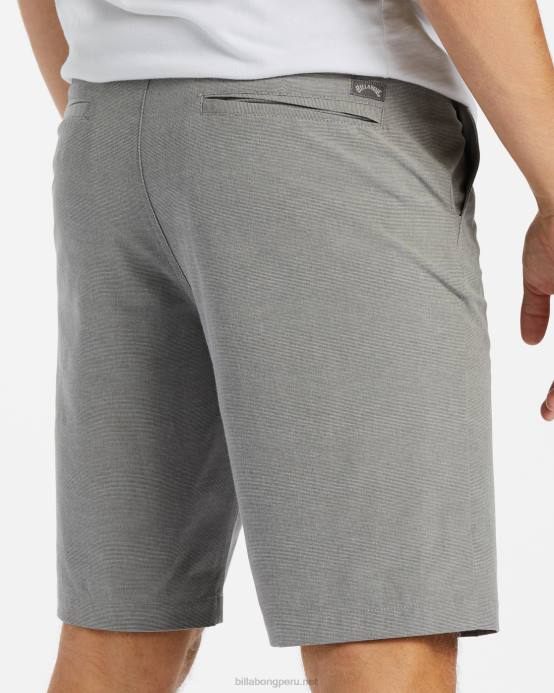 hombres gris Billabong shorts sumergibles crossfire 21'' 04LD265