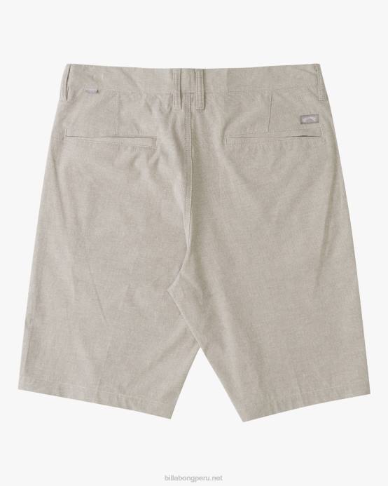 hombres gris Billabong shorts sumergibles crossfire 21'' 04LD265
