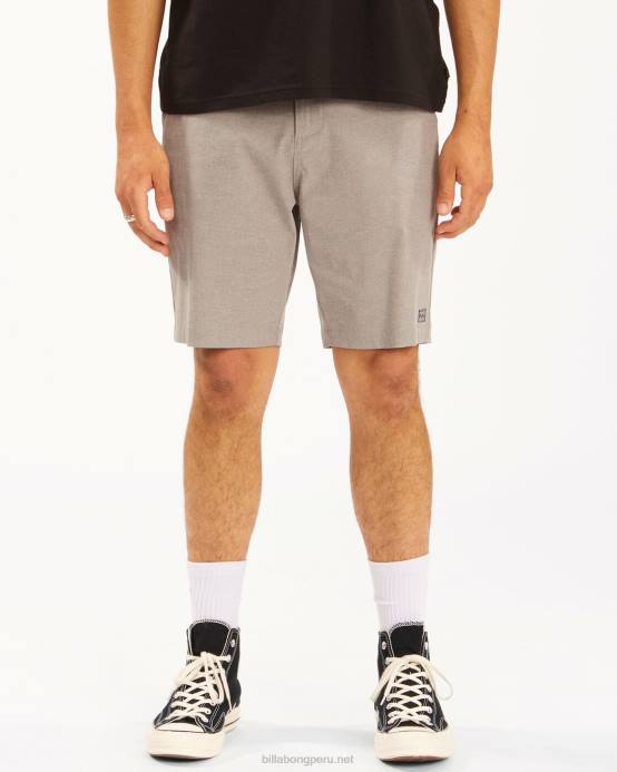 hombres gris Billabong shorts sumergibles crossfire mid 19'' 04LD276