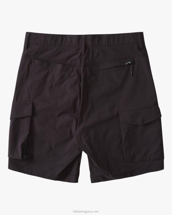 hombres negro Billabong shorts cargo a/div surftrek 19'' 04LD662