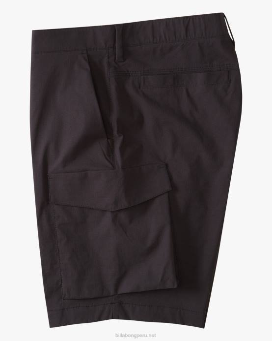 hombres negro Billabong shorts cargo a/div surftrek 19'' 04LD662