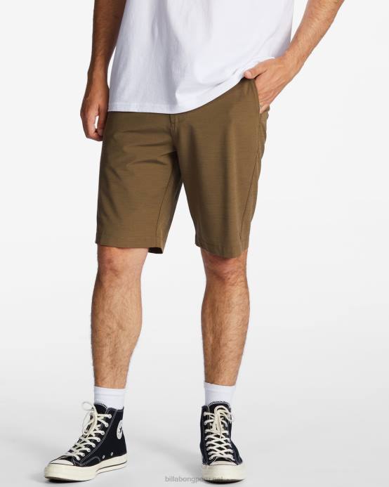 hombres tierra Billabong shorts sumergibles crossfire slub 21'' 04LD505