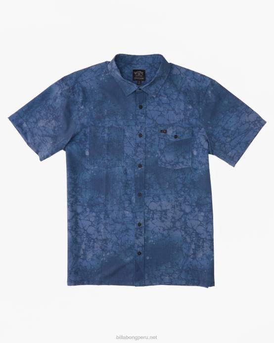 hombres Armada Billabong camisa de manga corta a/div surftrek perf 04LD435