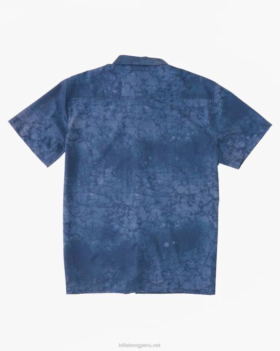 hombres Armada Billabong camisa de manga corta a/div surftrek perf 04LD435