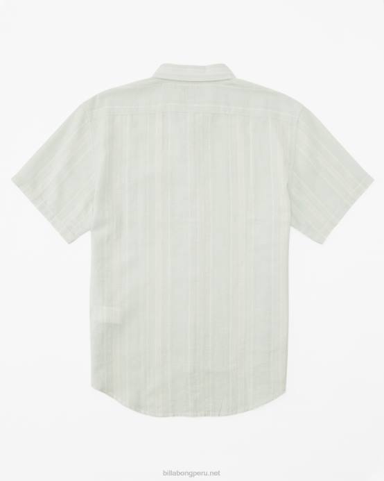 hombres agua polvorienta Billabong camisa de manga corta de cáñamo diaria 04LD368
