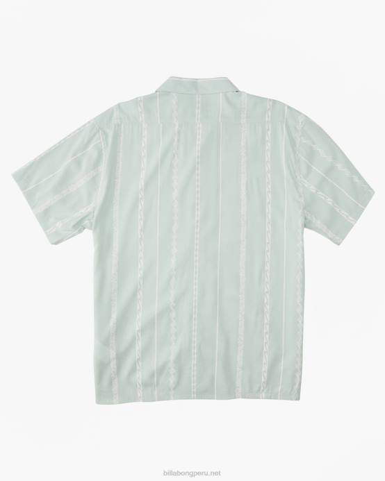 hombres agua polvorienta Billabong camisa de manga corta de vacaciones de domingo 04LD406