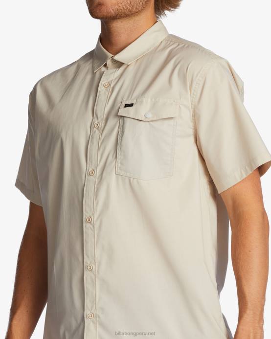hombres chino Billabong camiseta de manga corta a/div surftrek tech upf 50+ 04LD489