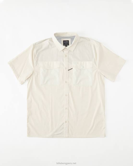 hombres chino Billabong camiseta de manga corta a/div surftrek tech upf 50+ 04LD489